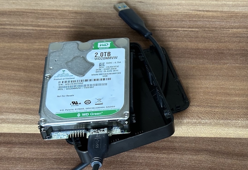 Datenrettung defekte 2TB Festplatte