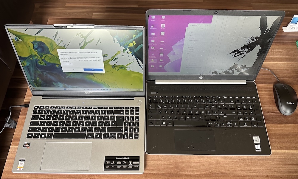 Laptop-Wechsel